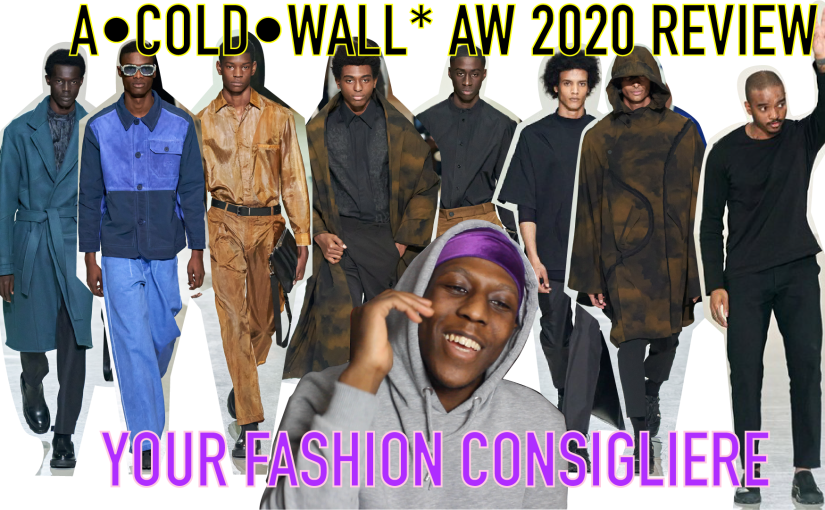 A Cold Wall A/W 2020 Review — Samuels Chic and Precise new Image